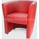 Мебель для horeca диваны, кресла Интерия И-К-06 красный